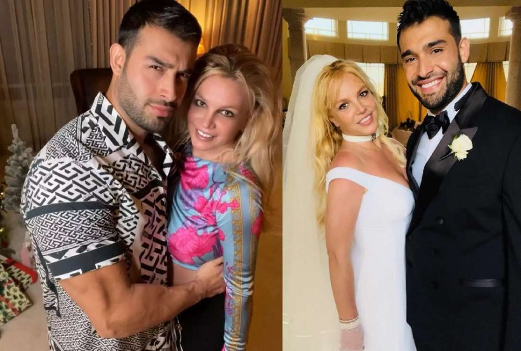 Britney Spears and Sam Ashghari